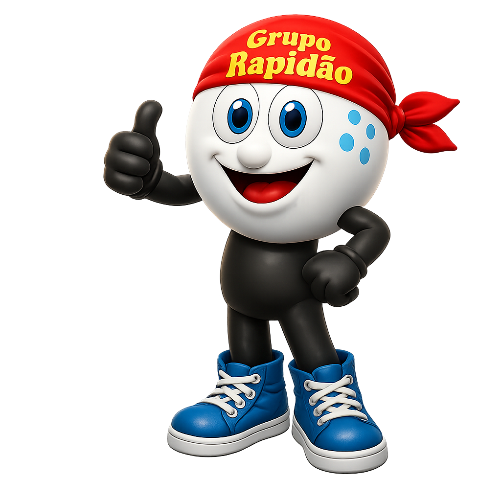 Mascote Grupo Rapidão